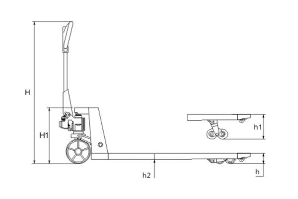 Transpaleta Manual, KX-SDC20/25/30